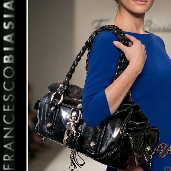 🆕 Francesco Biasia Patent Leather Bag